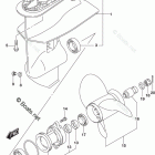 DF 9.9ARL КАРТЕР КОРОБКИ ПЕРЕДАЧ