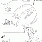 DF 25AQHS Engine Cover (DF25AT P03)