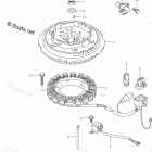 DF 25AQHS Magneto (Manual Starter) (DF25A P03)