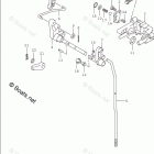 DF 30ATHS Clutch Rod (DF25AR P03)