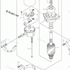 DF 30ATHS Starting Motor (DF25AT P03)