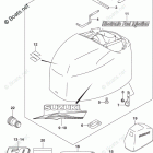 DF 50AVTL Engine Cover (DF50AVT E03)