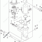 DF 50AVTL Trim Cylinder (DF50A E03)