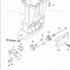 DF 60ATL Drive Shaft Housing (DF60A E03)