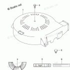 DF 115ASTL RING GEAR COVER