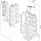 DF 115ATLSS Cylinder Block (DF115AZ E03:Up To VIN.510003)
