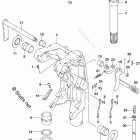 DF 140AZX Swivel Bracket (DF140AT E03)