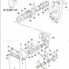 DF 140AZX Opt:Remote Control Assy Single (2) (DF140AT E03)