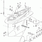 DF 150TGXW Gear Case (DF150ST E03)
