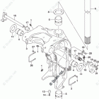 DF 150TLW Swivel Bracket (DF150TG E03)