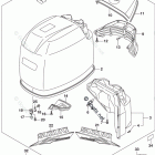 DF 150TLW Engine Cover (For Y5S) (DF150TG E03)