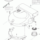 DF 150TX Silencer / Ring Gear Cover (DF150ZG E03)