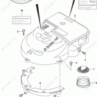 DF 150TXSS Silencer / Ring Gear Cover (DF150ST E03)
