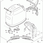 DF 150TXSS Engine Cover (For 0EP) (DF150TG E03)