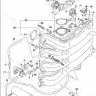 DF 150TXW Intake Manifold / Throttle Body (DF150ST E03)