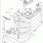 DF 150TXW Intake Manifold / Throttle Body (DF150TG E03)