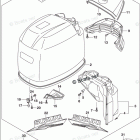 DF 175TGXW Engine Cover (For Y5S) (DF175T E03)