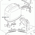 DF 175TGXW Engine Cover (For Y5S) (DF175TG E03)