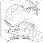 DF 175TL Engine Cover (For Y5S) (DF175ZG E03)