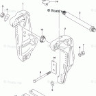 DF 175ZGL Clamp Bracket (DF150ST E03)