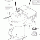 DF 175ZGL Silencer / Ring Gear Cover (DF150T E03)