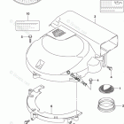 DF 175ZGL Silencer / Ring Gear Cover (DF150TG E03)