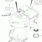 DF 175ZGL Silencer / Ring Gear Cover (DF175T E03)