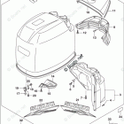 DF 175ZGL Engine Cover (For 0EP) (DF150ZG E03)