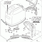 DF 175ZGL Engine Cover (For 0EP) (DF175T E03)