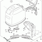 DF 175ZGL Engine Cover (For 0EP) (DF175ZG E03)