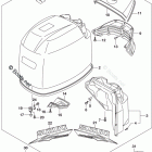 DF 175ZGL Engine Cover (For Y5S) (DF150T E03)