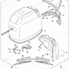 DF 175ZGL Engine Cover (For Y5S) (DF150Z E03)