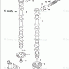DF 175ZX Camshaft (DF175T E03)