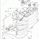 DF 175ZX Intake Manifold / Throttle Body (DF175Z E03)
