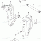 DF200ZX Clamp Bracket Transom(L) (DF200T E03)