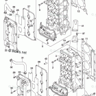 DF200ZX Cylinder Head (DF200Z E03)