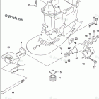 DF200ZX Drive Shaft Housing Transom(X) (DF200T E03)