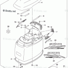 DF200ZX Engine Cover (For Y5S) (DF200Z E03)