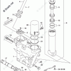 DF200ZX Trim Cylinder Transom(X) (DF200T E03)