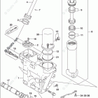DF200ZX Trim Cylinder Transom(X) (DF200Z E03)