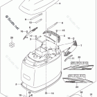 DF 225TXX Engine Cover (For Y5S) (DF225Z E03)