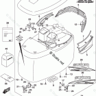 DF 250APXW Engine Cover (DF250A E03)