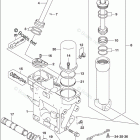 DF 250APXXW ЦИЛИНДР НАКЛОНА