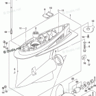 DF 250TXX Gear Case (DF250ST E03)