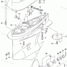 DF 250TXX Gear Case (DF250T E03)