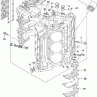 DF 250TXX Cylinder Block (DF250ST E03)