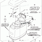 DF 250TXX Engine Cover (For 0EP)(DF250Z E03)
