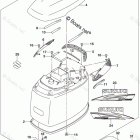 DF 250TXX Engine Cover (For Y5S)(DF250Z E03)