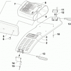 LYNX 2000 BLACK Защита ремня