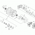M 8000 MOUNTAIN CAT 153 BLACK EARLY BUILD Вал приводной трака и тормоза